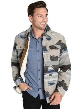 Men's Jach's Sherpa-lined Wool Blend Jacket